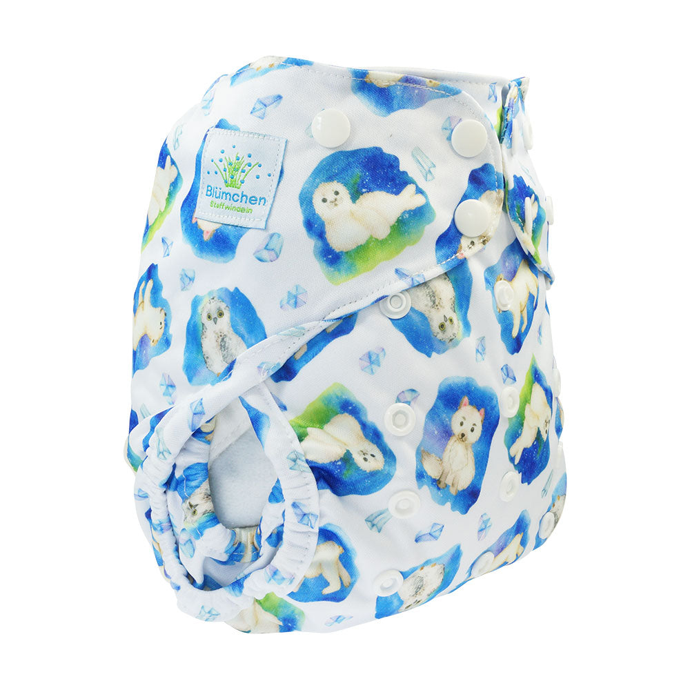 Blümchen 2in1 OneSize Eco-Shell Drucki