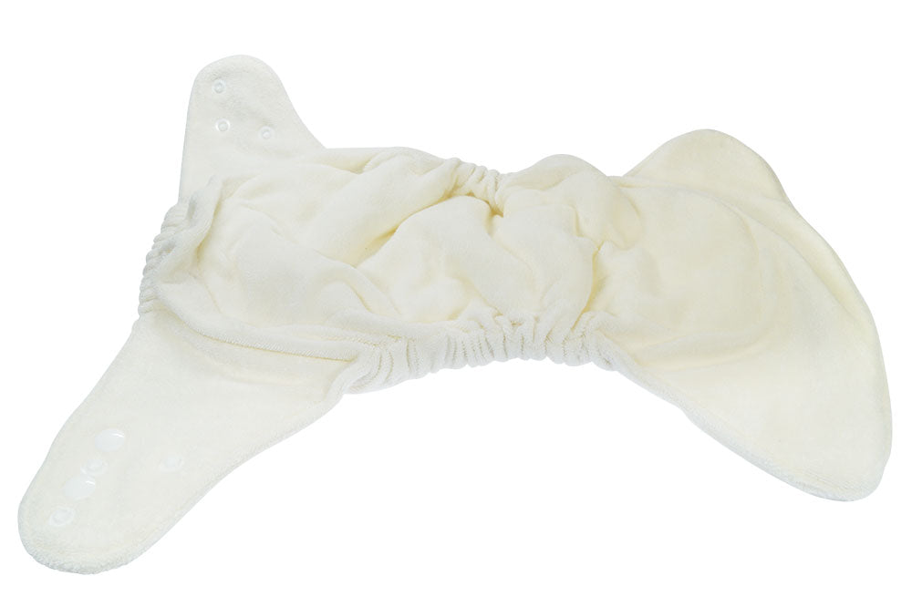 Blümchen Bambus Nachtwindel (3-16kg) Made in Turkey