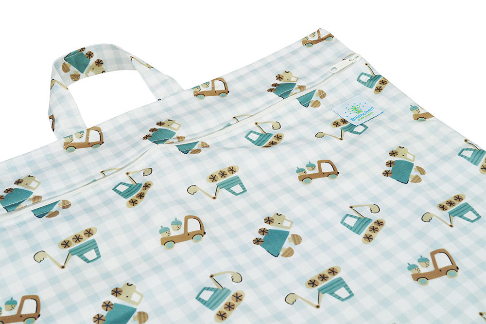 Blümchen hängender XL Wetbag - recycled Polyester