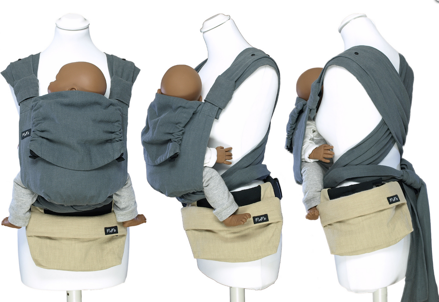 MaMo Bauchgurttasche - Schwarz