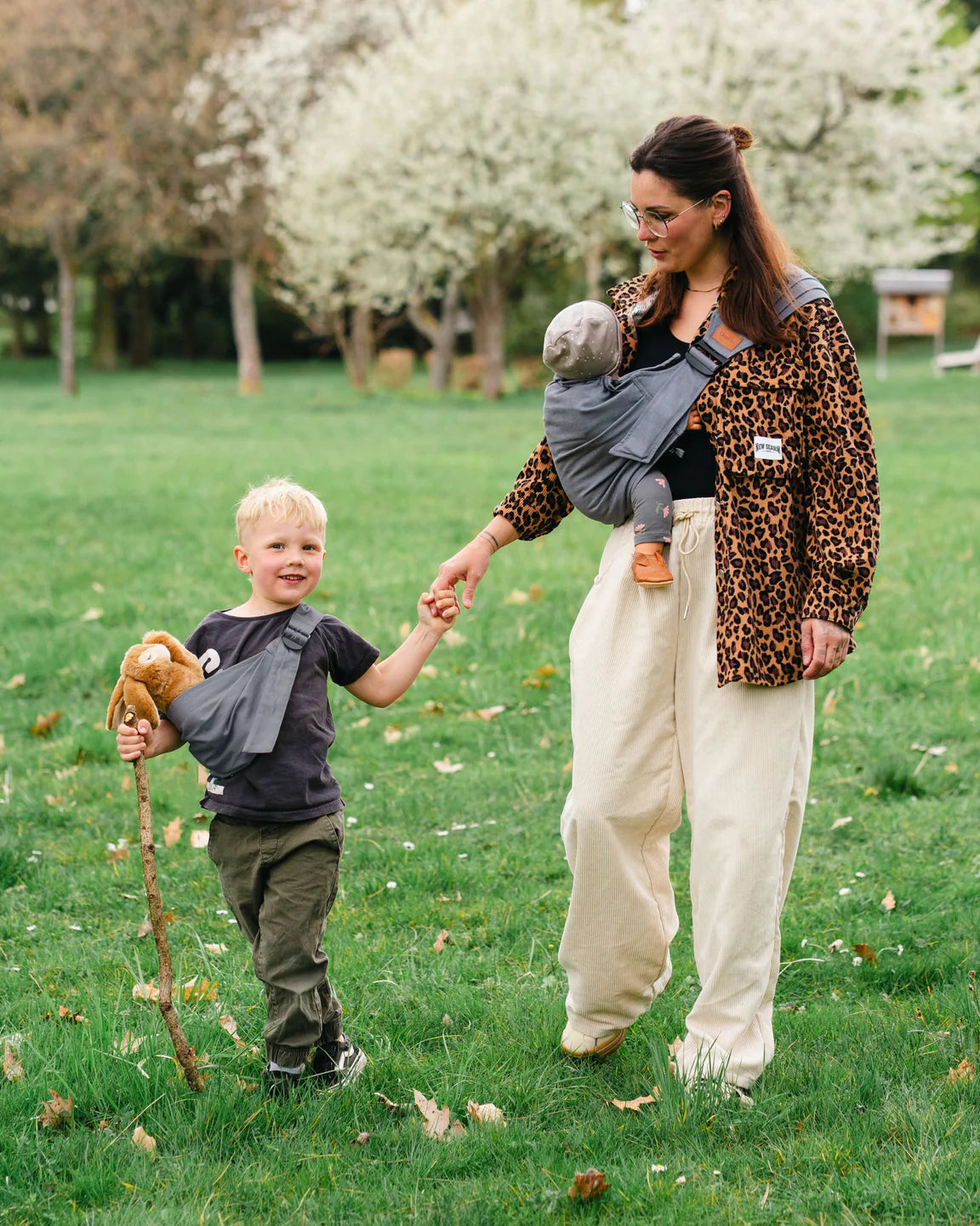 Qookie Mini Go - Puppentrage - Slate