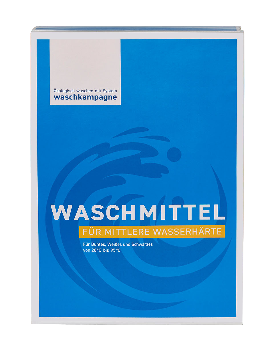 Waschmittel Waschkampagne für mittlere Wasserhärte