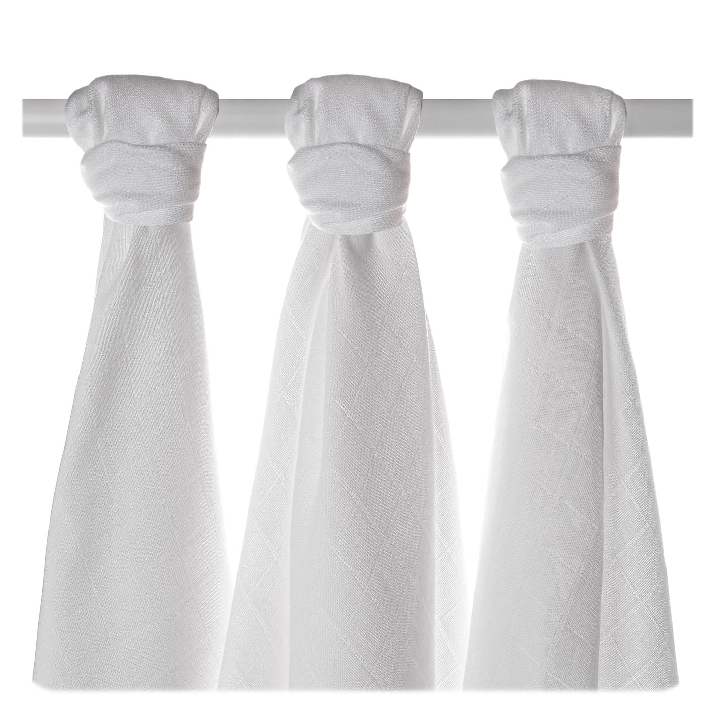 XKKO BMB Musselin Bambuswindeln 70x70cm - Natur 3er Pack