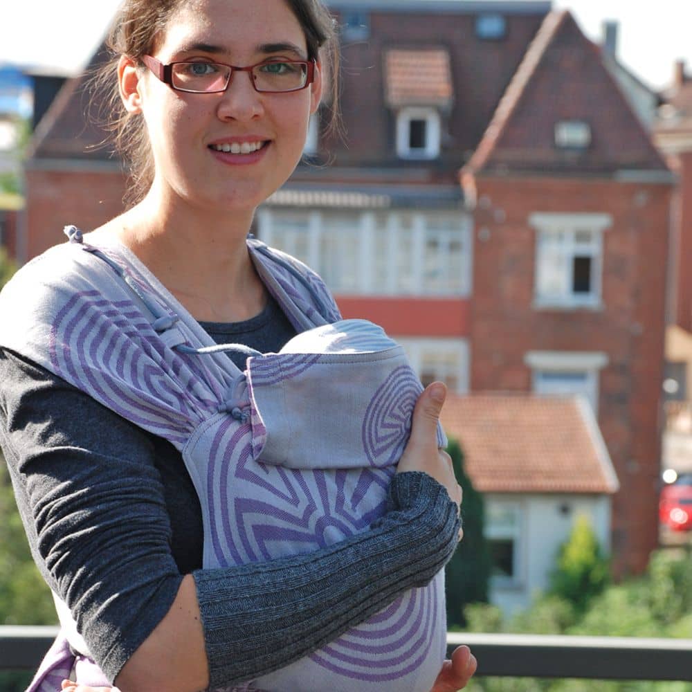 Stulpen Baby Alpaka anthrazit