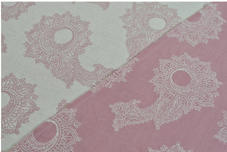 Fräulein Hübsch Tragetuch Floral Zartrosa Gr. 6