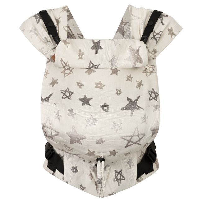 Babytrage Primeo Singapur Grey – ergonomische Full-Buckle-Trage ab Geburt