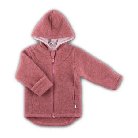 Iobio Jacke mit Kapuze Wollfleece GOTS Neu