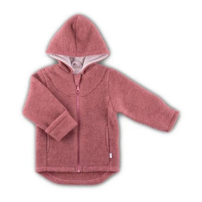 Iobio Jacke mit Kapuze Wollfleece GOTS Neu
