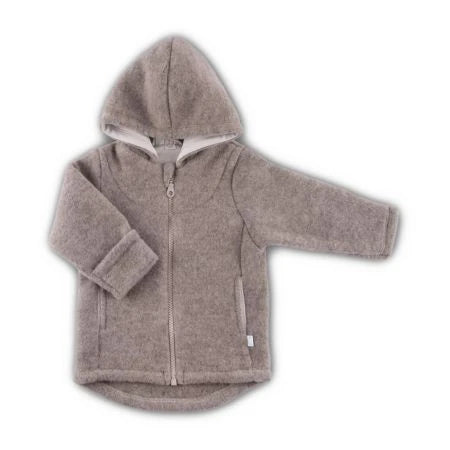 Iobio Jacke mit Kapuze Wollfleece GOTS Neu