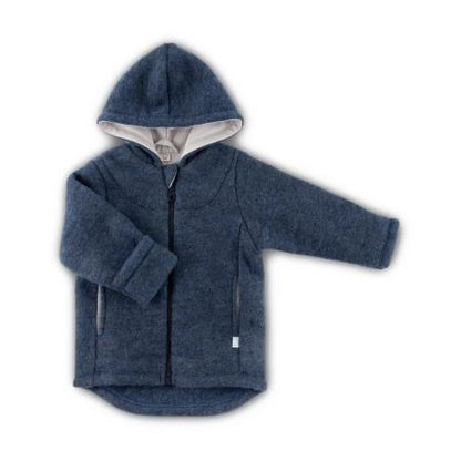 Iobio Jacke mit Kapuze Wollfleece GOTS Neu