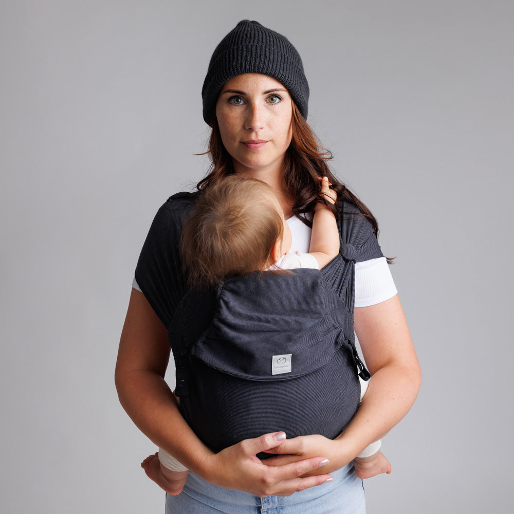 Cocoome Helium Babytrage Wrapconversion - Anthrazit