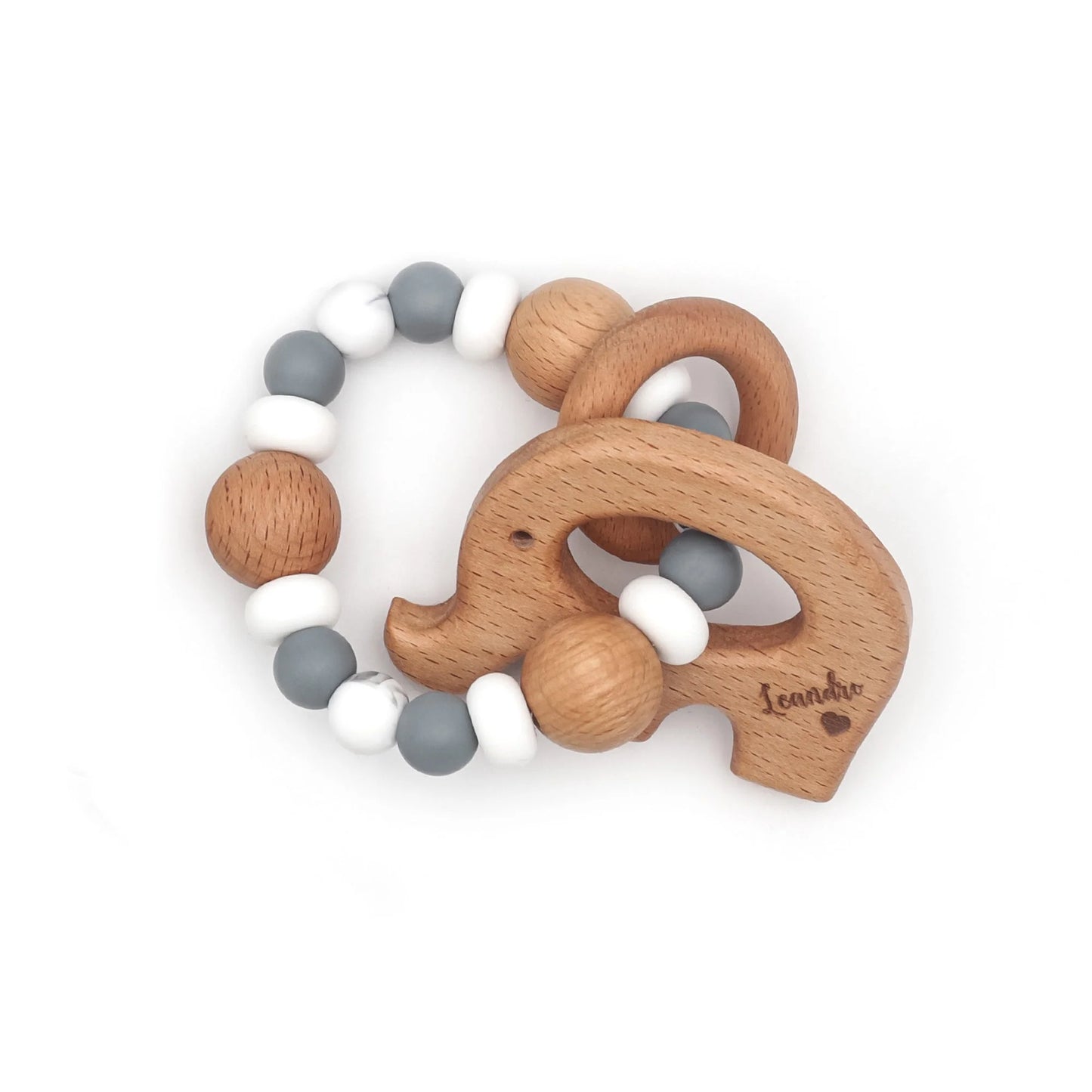 Beißring/Greifling Elefant Ajok Grey