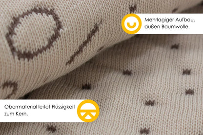 kniti core – saugstarke Einlage mit TSAcore Technologie