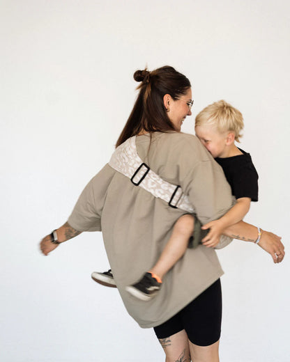 Qookie Go Hüfttrage Leo Beige