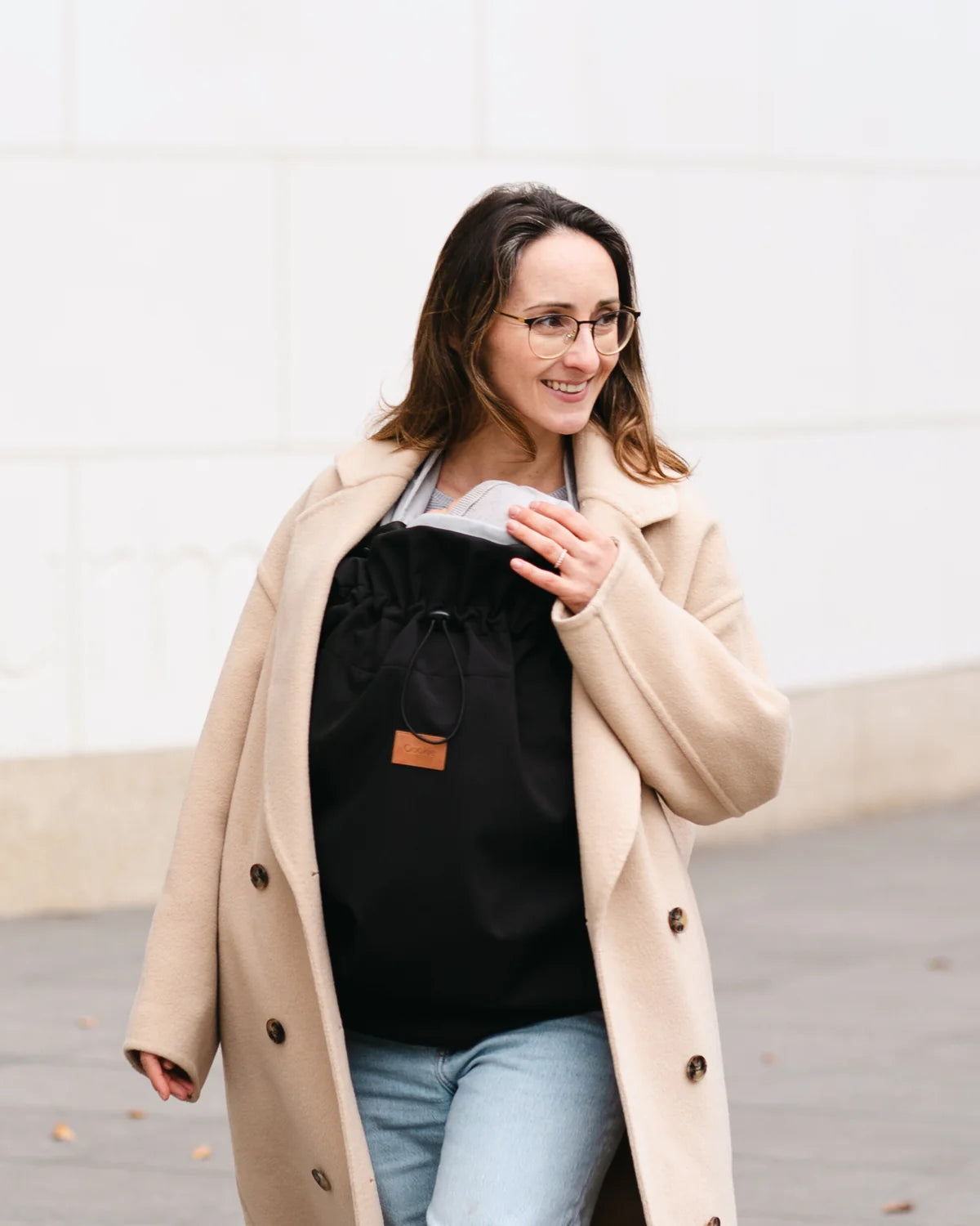 Qookie Softshell Tragecover - Black