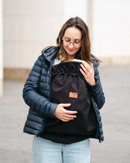 Qookie Softshell Tragecover - Black