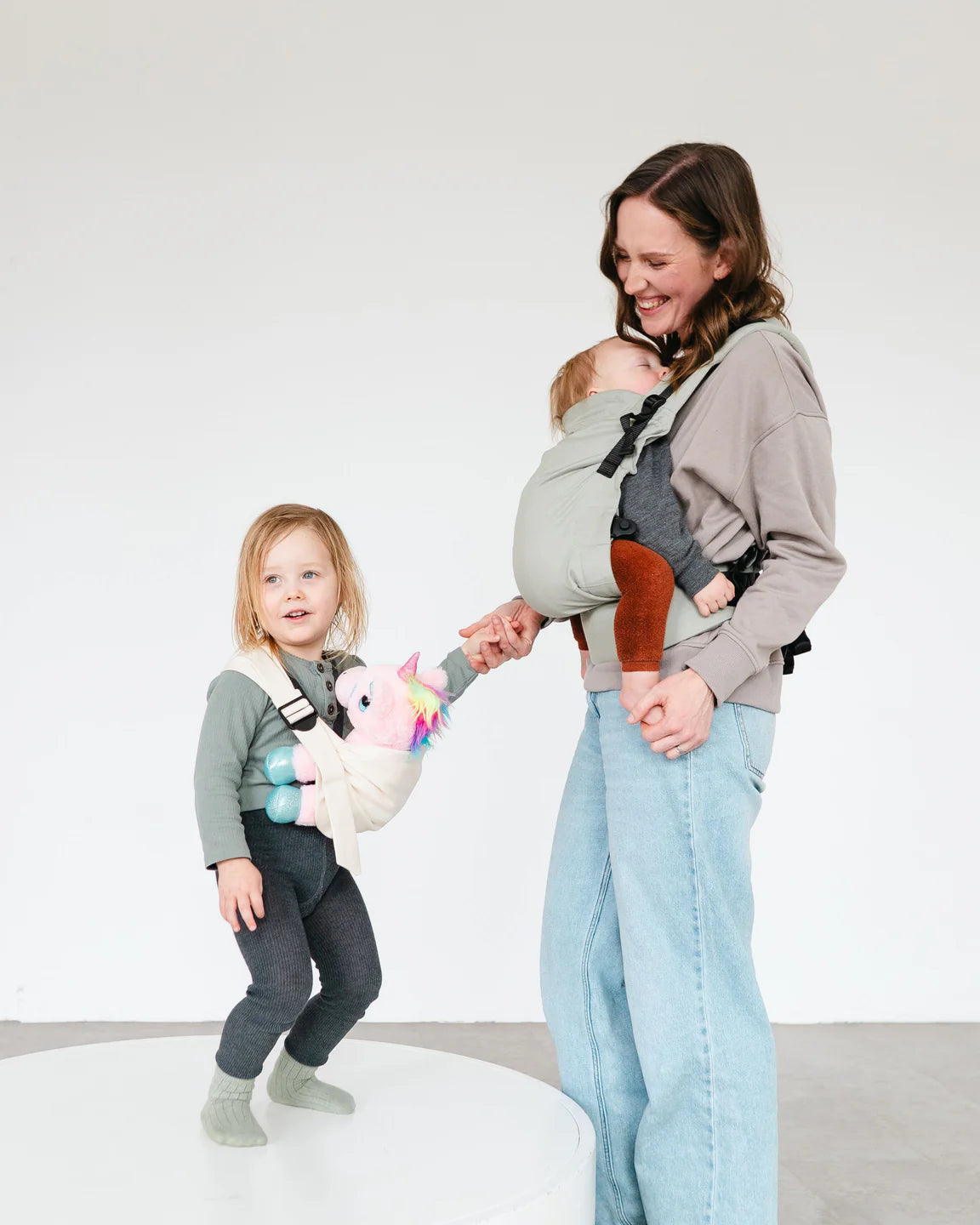 Qookie Ultimo - Toddler Trage - Salvia