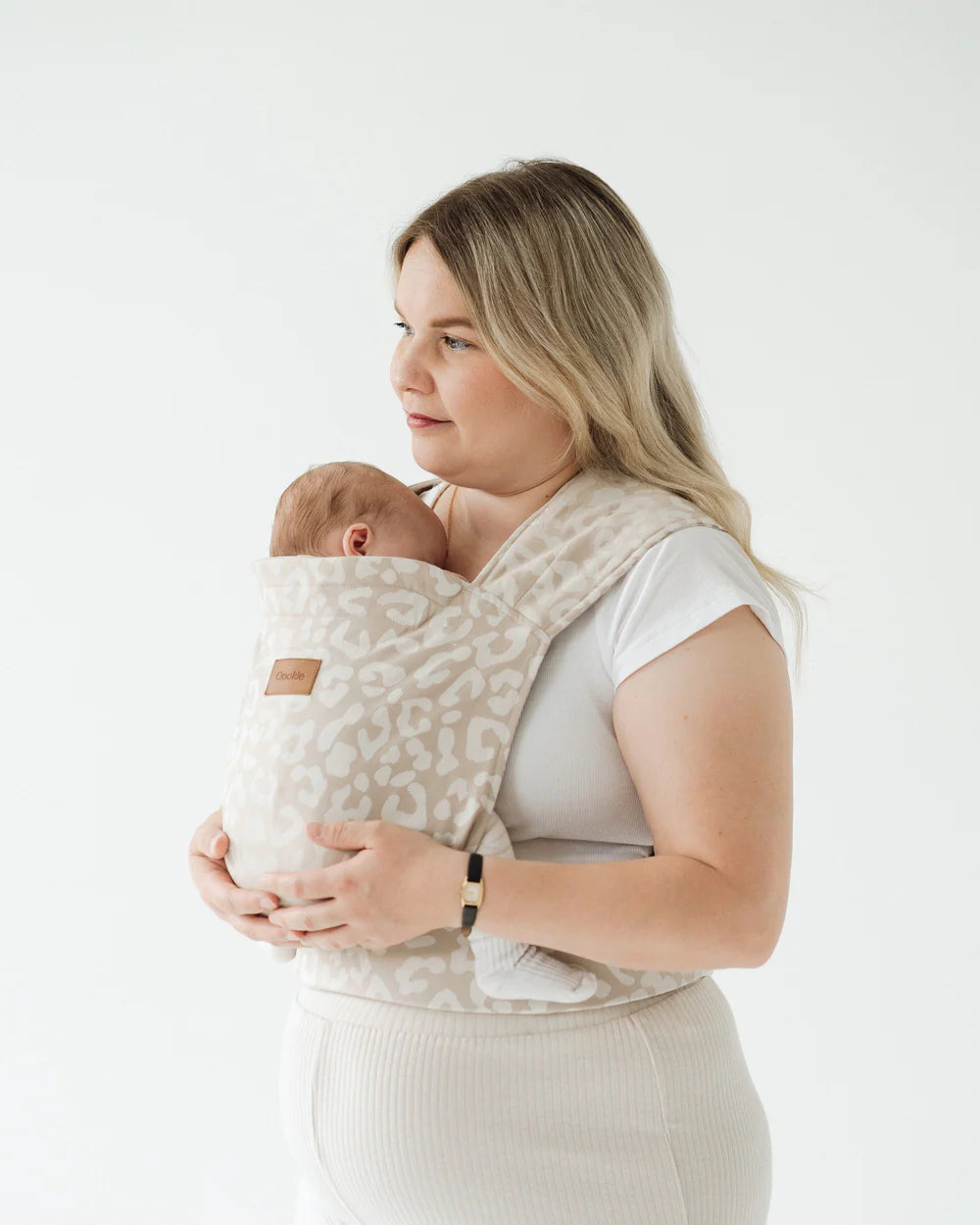 Qookie Vario Fullbuckle Leo Beige