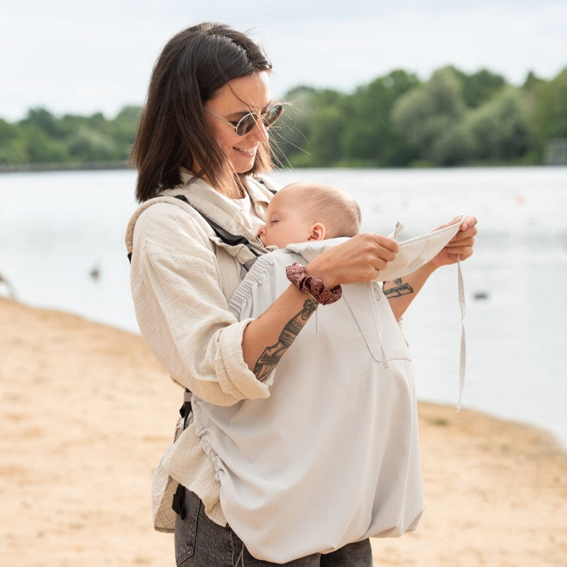 Mamalila UV-Cover Shade – kühlender Sonnenschutz für Babytrage, Kinderwagen & Babyschale