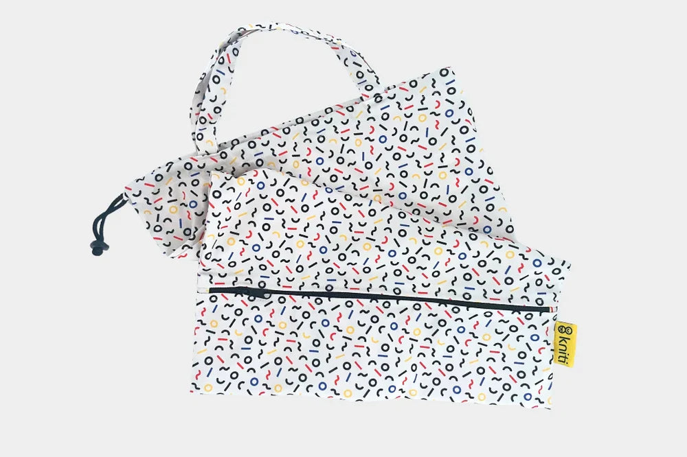 Kniti Wetbag Wäschesack für Stoffwindeln – Pail Liner 40x50 cm