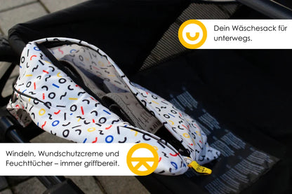 Kniti Wetbag für Unterwegs - Windelsack mit Nassfach