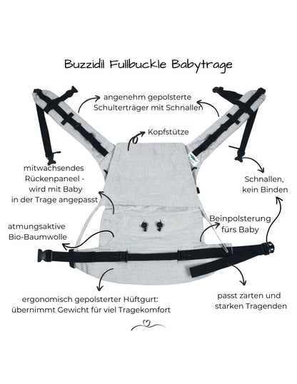 Buzzidil Babytrage Nimbus Babysize