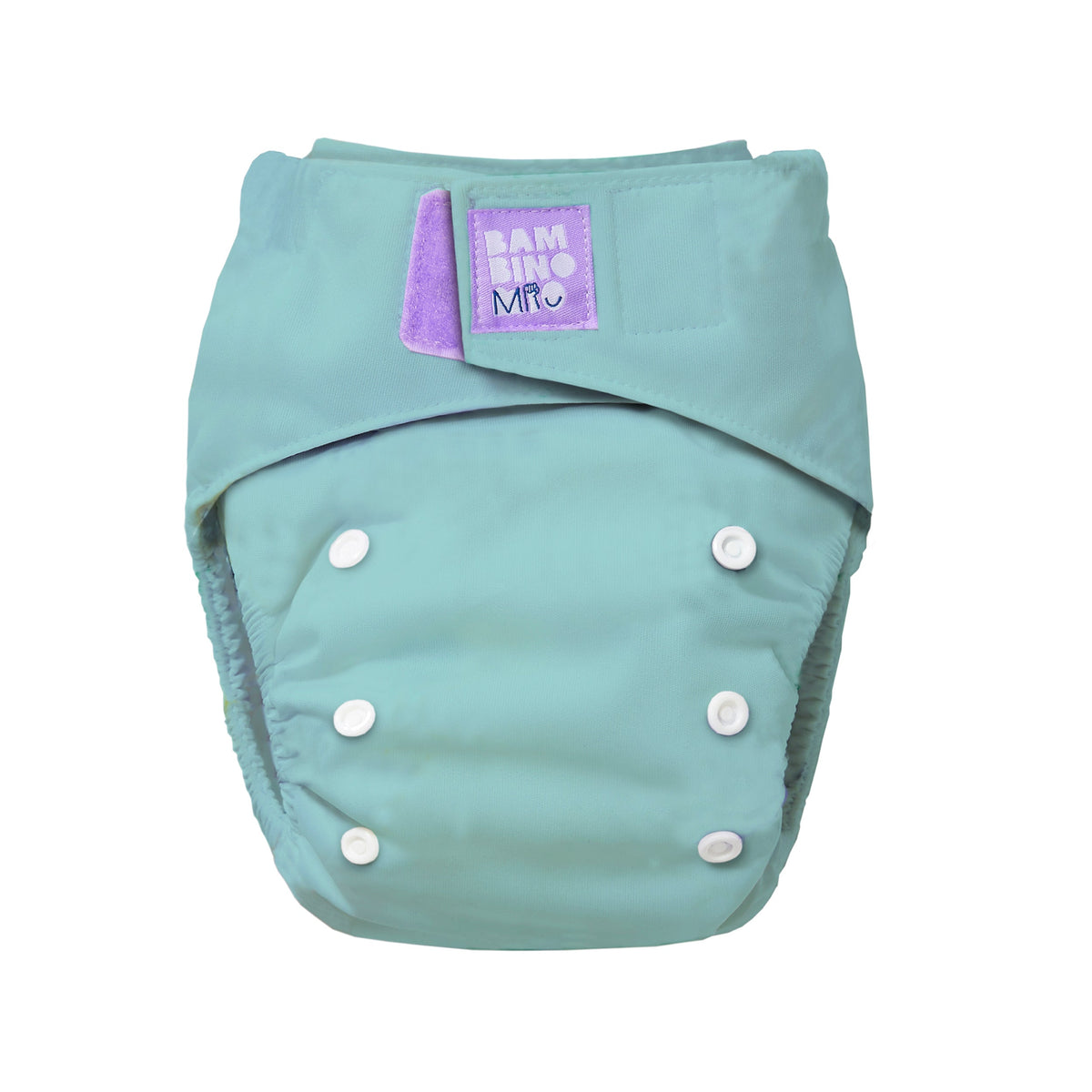 Bambino Mio Revolutionäre Windel - Pocketwindel – einfarbige aquafarbene Windel