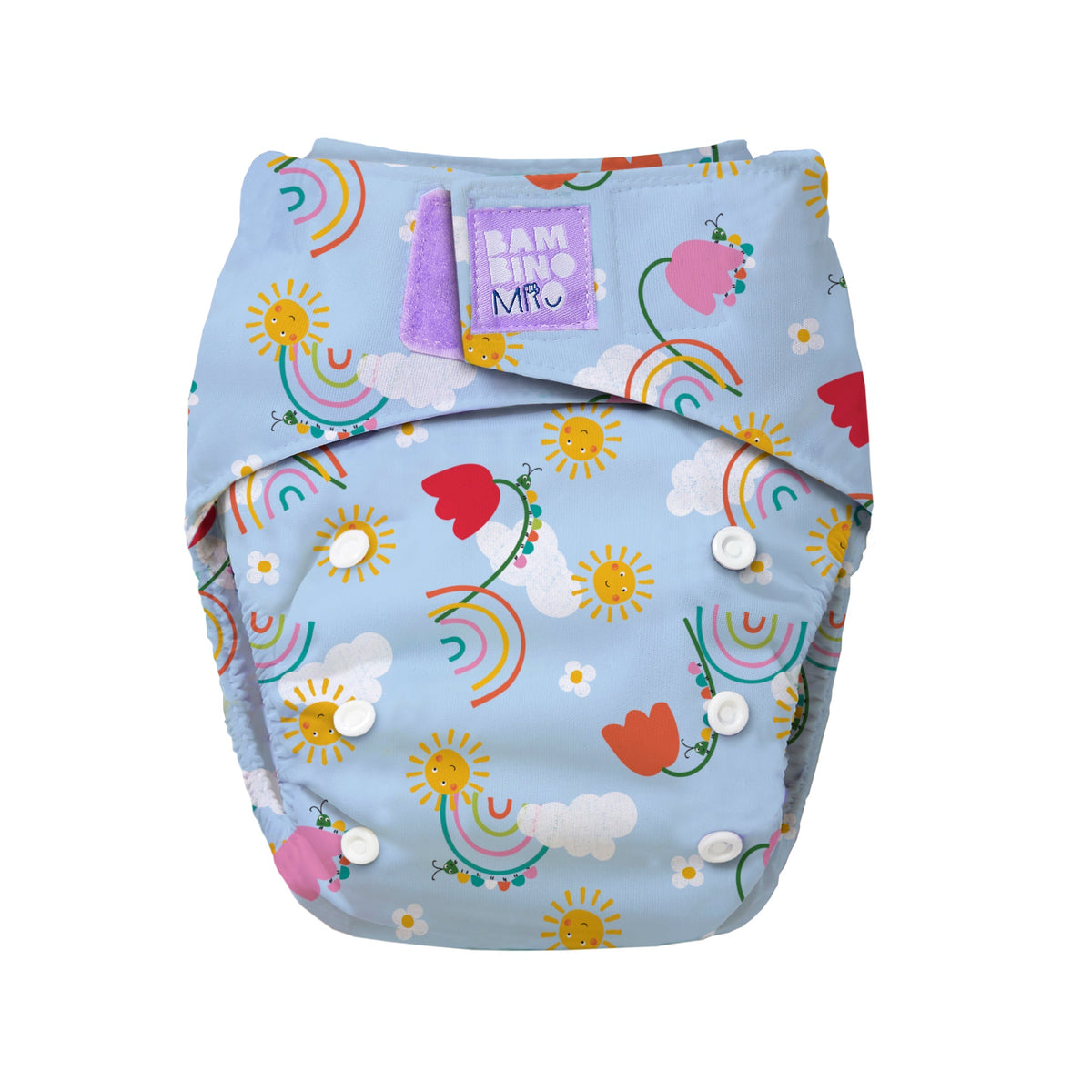 Bambino Mio Revolutionäre Windel - Pocketwindel – Design Glückliche Tage mit bunten Alltagsmotiven