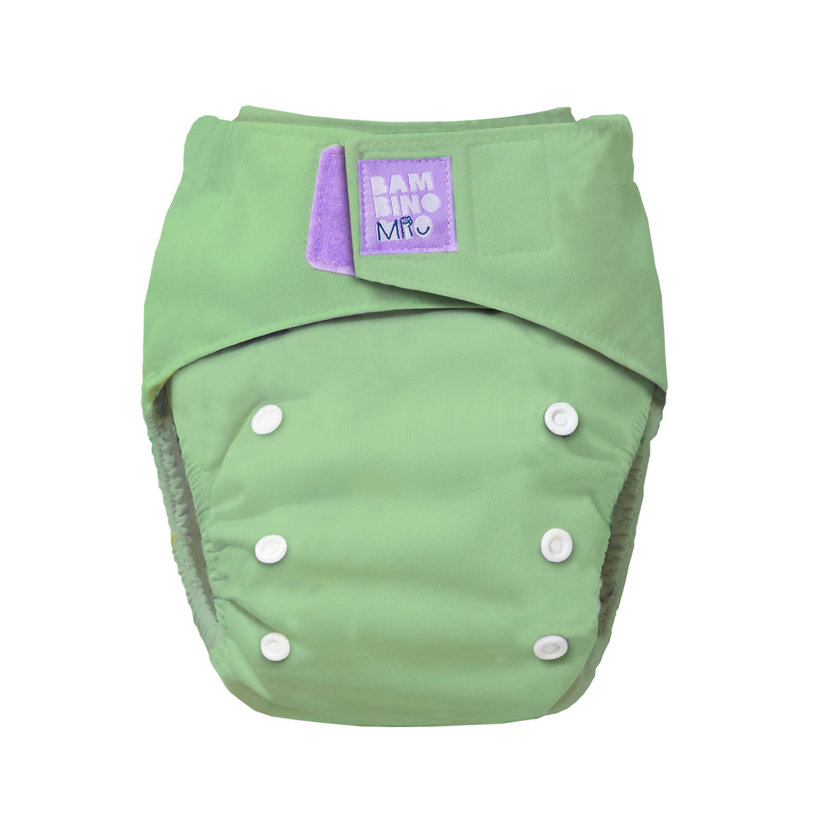 Bambino Mio Revolutionäre Windel - Pocketwindel – einfarbige hellgrüne Windel Mint