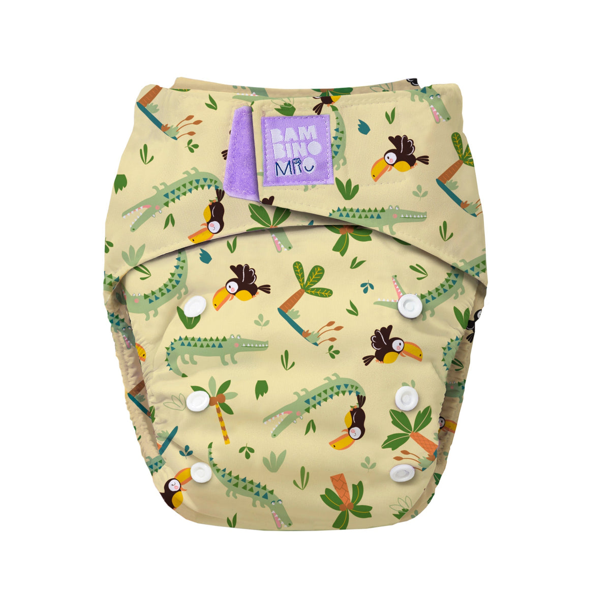Bambino Mio Revolutionäre Windel - Pocketwindel – Design Freche Flussfreunde mit Tiermotiven