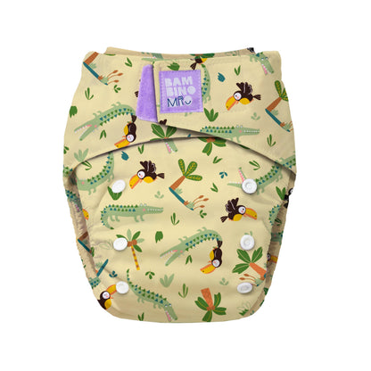 Bambino Mio Revolutionäre Windel - Pocketwindel – Design Freche Flussfreunde mit Tiermotiven