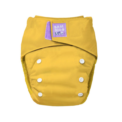 Bambino Mio Revolutionäre Windel - Pocketwindel – einfarbige gelbe Windel