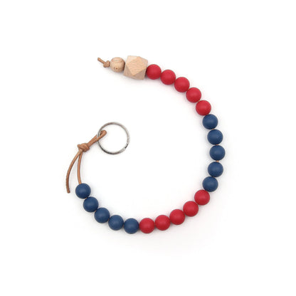 Rechenkette Classic rot-blau